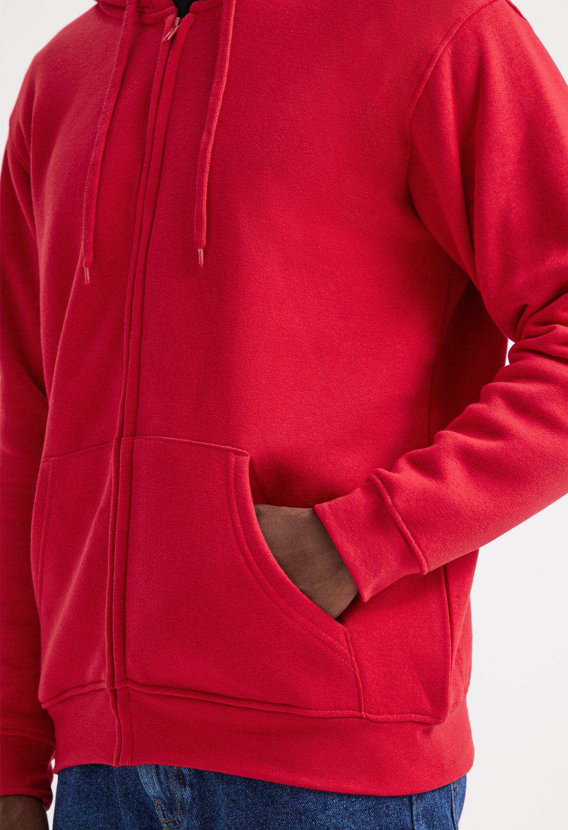 Adults Classic Full Zip Hooded Sweatshirt
